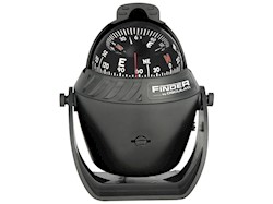 Bussola Scout nera 2" 5/8, rosa nera