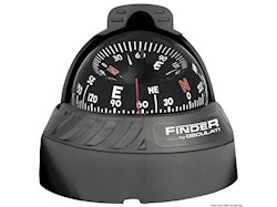 Bussola su piano Finder nera, rosa nera