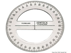 Goniometro in plexiglass