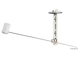 Galleggiante a leva inox 10/180 ohm