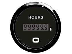 Contaore digitale nero/lucida