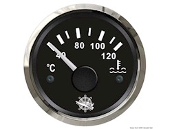 Indicatore temperaura acqua 40/120° nero/lucida