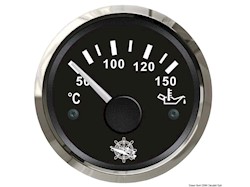 Indicatore temperatura olio 50/150° nero/lucida