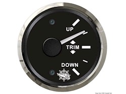 Indicatore trim 0-190 ohm nero/lucida