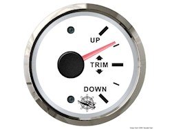 Indicatore trim 0-190 ohm bianco/lucida