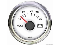 Voltmetro 18/32 V bianco