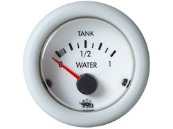Indicatore livello acqua 12 V bianco