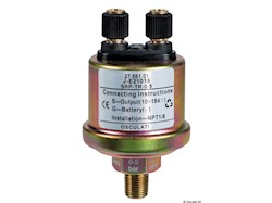 Bulbo olio 5 bar 1/8"-27NPT poli isolati