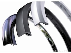 Ghiera tonda nera 85 mm