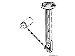 Galleggiante a leva con allarme