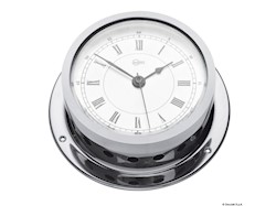 Orologio Barigo con sveglia ottone cromato