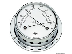 Igro/termometro Barigo Tempo S cromato