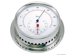 Igro/termometro Barigo Sky lucido/bianco