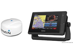 Charplotter Garmin GPSMap 722xs + Radar GMR18 HD+