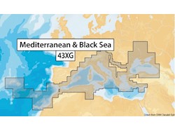 Cartografia Navionics XL9-43XG NAVIONICS+ Mediterraneo, Mar Nero, Canarie e Azzorre
