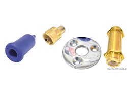 Passacavo coperta da 5 cm dorato