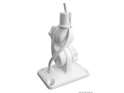 Base snodata Glomex in nylon rinforzato bianca