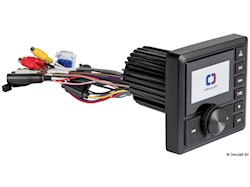 Radio da cruscotto con schermo TFT, antenna DAB, collegabile a telecamera