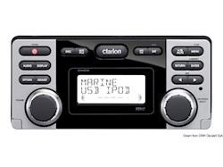 Sintolettore marino impermeabile DVD/USB CLARION CMD8