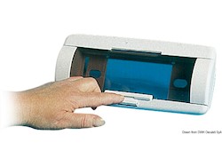 Frontalino stagno per radio ad apertura smorzata