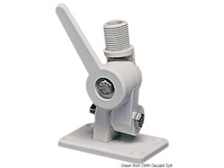 Base snodata a cremagliera per antenna