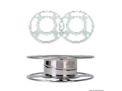 Base regolabile inox 0-5°