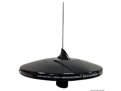 Glomex Antenna TV Talitha nera con DAB