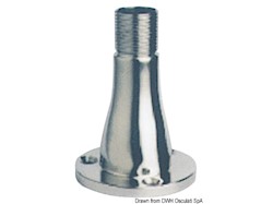 Base inox Glomex 150 mm