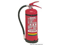 Estintore Solas schiuma 9 Kg MED