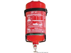Impianto di estinzione omologato RINA HFC 227 o FK-5-1-12 (ex NOVEC)