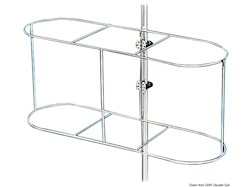 Porta parabordo in fili Inox