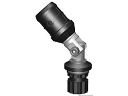 Snodo per tubi tendalini Ø 22 mm AISI 321