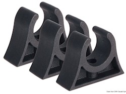 Clip per bloccaggio tubi, remi, bracci tendalini, ganci accosto, canne da pesca ecc