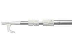 Gancio d’accosto tritelescopico