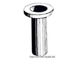 Manicotto in plastica per remi