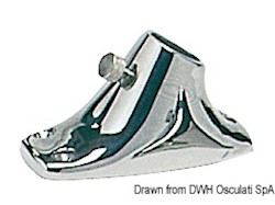 Base inox per asta 35.390.01