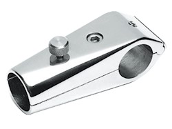 Base asta 25 mm per tubo 25 mm