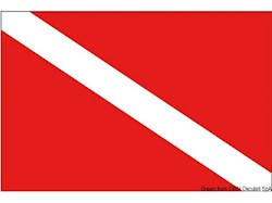 Bandiera sub 20 x 30 cm