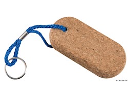 Portachiavi sughero ovale