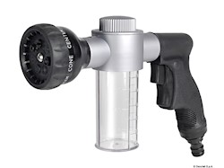 Pistola con serbatoio detergente