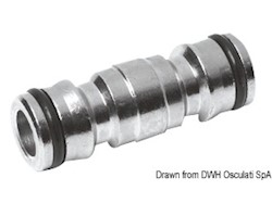 Raccordo in ottone cromato