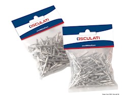 Busta 100 Rivetti inox 4.8 x12