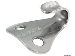 Gancetto inox per tubi 40/70 mm