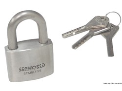 Lucchetto inox arco 30 mm