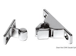 Nottolino a scatto in ottone cromato