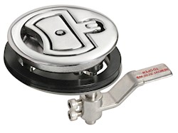 Alzapagliolo inox+serr. Ø90