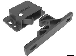 Chiusura a spinta con gancio Grabber 55 mm blu