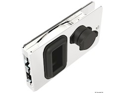 Chiusura Flush per porte ingresso inox impermeab.