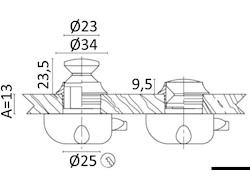Pomello ot.cr. mm 13