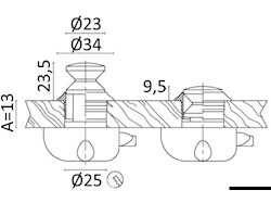 Pomello ot.cr. mm 16